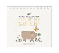 Mini-Kalender 2027 Man muss mit allem rechnen: Mini-Kalender