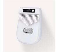 Mini Kalimba 17 Tasti Kalimbas Ortable Accessori Per Tastiera Musicale Pianoforte Elettronico Mbira(White)