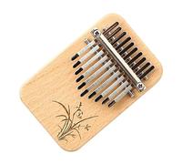 Mini Kalimba Portatile A 10 Tasti, Mini Pianoforte A Mano, Strumento A Percussione Con Tastiera In Legno Squisito Kalimba Strumento Musicale (Color : 03)