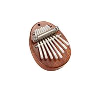 Mini Kalimba Thumb Piano 8 Keys Thumb Piano Finger Keyboard Musical Instrument Thumb Piano(Brown 01)