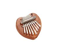Mini Kalimba Thumb Piano 8 Keys Thumb Piano Finger Keyboard Musical Instrument Thumb Piano(Brown 02)
