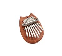 Mini Kalimba Thumb Piano 8 Keys Thumb Piano Finger Keyboard Musical Instrument Thumb Piano(Brown 03)