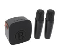 Mini Karaoke Machine, Karaoke Sing Altoparlante Portable per Feste (Doppio microfono)