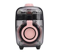 Mini Karaoke per Bambini Adulti DSP Chip Intelligente Cambia Voce Altoparlante Portatile con Microfono Scheda per Altoparlante per Feste in Campeggio