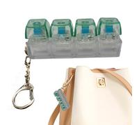 Mini Keyboard Fidget Clicker - Handheld Key Press Toy for | Compact Body with Responsive Button Mechanism, Sensory Desk Gadget, Focus Training Tool for Classroom Workspaces