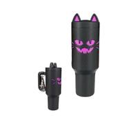 Mini Keychain Container for Lip Balm and Essentials,Portable Tumbler Style Holder for Backpack or Purse (A)