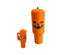 Mini Keychain Container for Lip Balm and Essentials,Portable Tumbler Style Holder for Backpack or Purse (D)