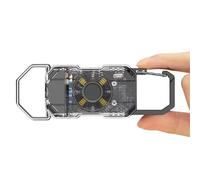 Mini Keychain Flashlight - LED 6 Mode Rechargeable Torch for Camping Hiking | Aluminum Alloy with USB Charging, Compact Portable Light for Night Walking Work Running Survival Emergencys Use Outdoors