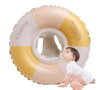 Mini Kids Swim Tube Retro Pattern Blow Up Pool Ring Water Fun Float System