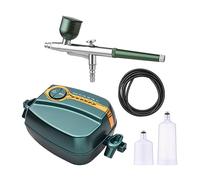 Mini Kit compressore d'aria Aerografo facciale Spruzzatore Acqua Iniezione di ossigeno for Nail Art Tattoo Craft Cake Nano Fog Mist Sprayer Gun Applicazione multifunzionale