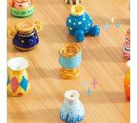 Mini kit di ruote in ceramica per scolpire l'argilla fai-da-te per la