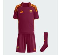 Mini Kit Home 25/26 Kids AS Roma Legacy Burgundy 4-5A
