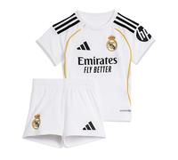 Mini kit per la casa del bebé Real Madrid 2025/26 Blanc 6/9 mesi
