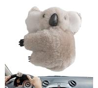 Mini Koala peluche - Bellissimo orsetto Koala in peluche per auto, cruscotto - Accessori con testa oscillante | Koala peluche ciondolo decorativo per sacchetto di ritorno, decorazione per interni auto