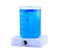 Mini Lab - Agitatore magnetico con motore brushless e manopola di controllo della velocità, adatto per bicchieri fino a 1500 ml, gamma di velocità 200 2500 giri/min