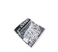 minilacci Lacci elastici colore bianco con stampe nere