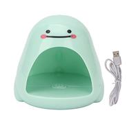 Mini lampada a LED, polimerizzazione rapida USB professionale 4 pezzi chip polimerizzante for smalto for unghie Nail art innovativa(Green)