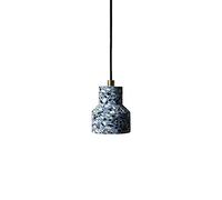 Mini lampada a sospensione a LED Lampadario industriale in terrazzo a 1 luce Plafoniera a sospensione creativa Lampada a sospensione in cemento per soggiorno Camera da letto Ristorante Hotel, bianco