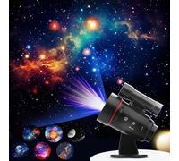 Mini lampada da parete portatile con proiettore galassia