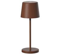 Mini lampada da tavolo touch wireless in alluminio bronzo LED MINI VINTAGE bianco dimmerabile H22cm