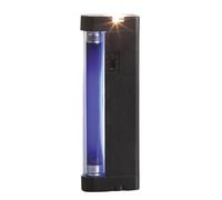 Mini lampada fluorescente ultravioletta multifunzione per esterni con torcia e p