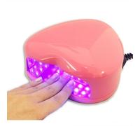 MINI LAMPADA FORNETTO UV 28 LED 3W PER MANI E PIEDI NAIL ART CUORE RICOSTRUZIONE
