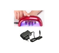 MINI LAMPADA FORNETTO UV 3 LED 6W PER MANI E PIEDI NAIL ART RICOSTRUZIONE UNGHIE