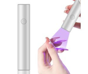 Mini Lampada LED Unghie, Mini Lampada portatile UV LED Unghie Asciuga Unghie Sciugatura Rapida USB Ricaricabile e Portatile con 2 impostazioni del timer per la casa, il fai da te, il salone, le donne