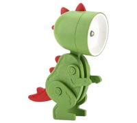 Mini lampada notturna a LED a forma di dinosauro dei cartoni animati, luce calda da tavolo, ideale per la camera da letto di bambini e