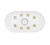 Mini Lampada per Unghie 8 Pezzi per Porta Lampada per Asciugatrice per Trapano Appiccicoso per Manicure per Lampada Piccola per Essiccatori per Unghie in Miniatura