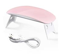 Mini lampada portatile per unghie, a LED, con ricarica USB, luce professionale per la cura delle unghie, per manicure casalinga di qualità professionale