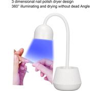 Mini Lampada Torcia UV a Led Nail Art Diodi Per Ricostruzioni Unghie Mani Piedi