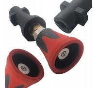 Mini lancia con ugello a getto piatto 40° rosso Karcher K2-K7 baionetta 4000PSI