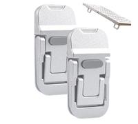 Mini Laptop Desk Stand - Adjustable Zinc Alloy Holder, Invisible Riser Laptop Support with Foldable Design, Computer Accessory for Office Home Bedroom Table, School College Dorm Travel Business Use