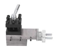 Mini Lathe Tool Holder Vice Clamp 60x60mm | Cast Iron Square Slide Compound Tool for MX 210 / WM 210 / 8x16 Lathes | 65mm Slider Stroke with M5 Fixing Hole