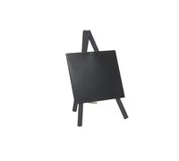 Mini Lavagna con cavalletto nero - 24,4x15 cm - nero - Securit
