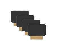 Mini lavagne segnaposto - 7,5 x 9 cm - Securit - set 4 pezzi