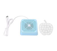 Mini lavastoviglie ad ultrasuoni USB, lavatrice per piatti USB portatile, lavatrice portatile per la lavatrice per la cucinas di casa, strumenti per la frutta da piatto per verdure (azul)