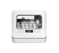 Mini lavastoviglie automatica a libera installazione completamente automatica con 6 coperti - Disinfezione ad alta temperatura Cinque funzioni di lavaggio Efficiente dal punto di vista energ