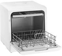 Mini lavastoviglie compatta da tavolo con 5 programmi lavastoviglie da tavolo 72h conservazione fresca di lunga durata (colore: bianco, dimensioni: 42,7 x 42,6 x 46 cm)