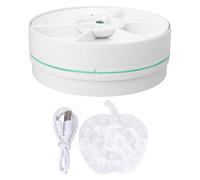 Mini lavastoviglie portatile per la casa piccola senza installazione lavatrice per frutta e verdura lavastoviglie senza fili (Verde)