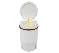 Mini lavatrice, 4,5 l, 260 W, lavatrice portatile con cestello di disidratazione, centrifuga per lavatrice, per appartamenti, hotel, camper, dormitorio, campeggio (bianco)