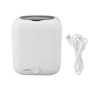 Mini lavatrice 5 litri Display digitale portatile Lavatrice per biancheria intima con carico dall'alto Lavatrice compatta per dormitori di viaggio Hotel (Bianca)