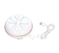 Mini Lavatrice Ad Ultrasuoni da 27 W USB 50 Secondi Reverse Clean Circle 30 Minuti Autospegnimento Lavatrice a Turbina per la Casa