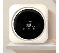 Mini lavatrice automatica da parete, lavatrice automatica da 3,5 l e asciugatrice con centrifuga, lavatrice a carica frontale con capacità di 0,3 kg, for dormitori e appartamenti da viaggio