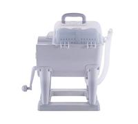 Mini Lavatrice e Asciugatrice Combinate,Rondella a Manovella a Tamburo Portatile,Disidratazione Rapida,Risparmio Energetico,per Dormitori,Casa,Campeggio.