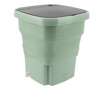 Mini Lavatrice Efficiente 15L Lavatrice Portatile con Funzione Disidratazione Girante per Viaggi per Dormitori Spina (EU)