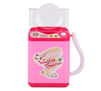 Mini Lavatrice Elettrica con Spazzole per Trucco con funzionalità di Simulazione e Funzione di Disidratazione in Rosa Pulizia Efficiente delle Spazzole (PINK)