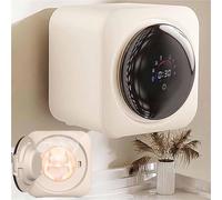 Mini Lavatrice for Biancheria Intima, Lavabiancheria e Asciugatrice a Parete/da Tavolo, Lavatrice e Asciugatrice Completamente Automatica da 3,5 Litri, 12 Modalità di Lavaggio e Bassa Rumorosità