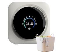 Mini Lavatrice, Lavanderia Compatta Elettrica da 3,5 Litri a Parete, Lavatrice e Asciugatrice Completamente Automatica, Asciugatrice Campact for Appartamenti, Dormitorio